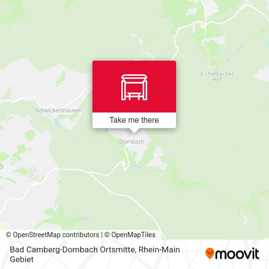 Карта Bad Camberg-Dombach Ortsmitte