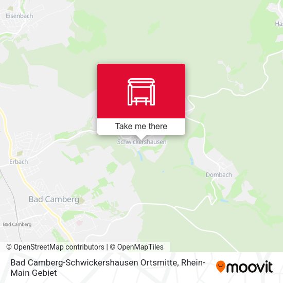 Bad Camberg-Schwickershausen Ortsmitte map