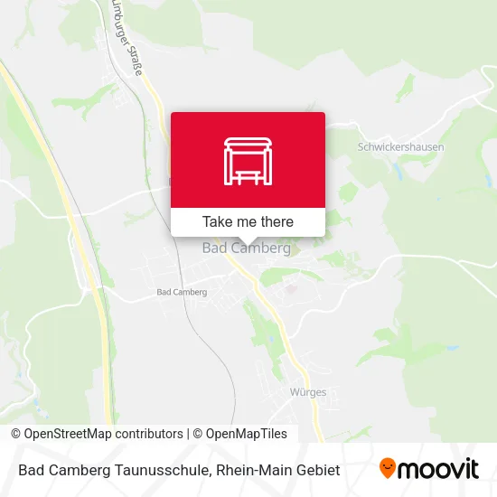 Карта Bad Camberg Taunusschule