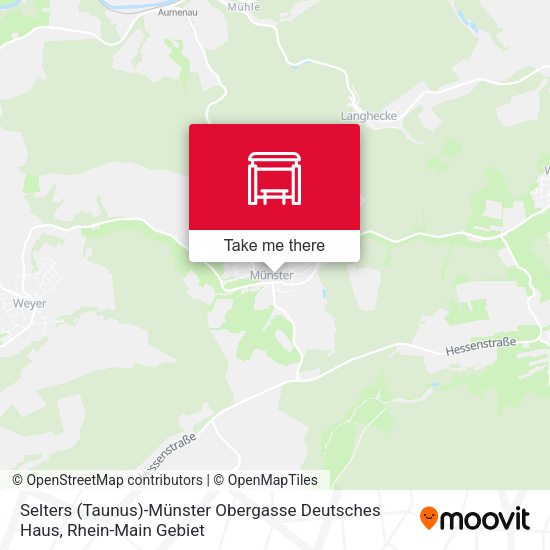Selters (Taunus)-Münster Obergasse Deutsches Haus map