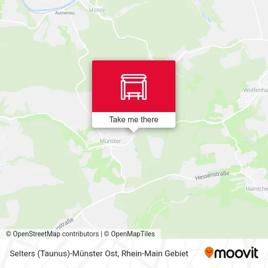 Карта Selters (Taunus)-Münster Ost