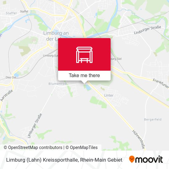 Limburg (Lahn) Kreissporthalle map