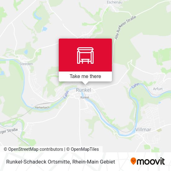 Карта Runkel-Schadeck Ortsmitte
