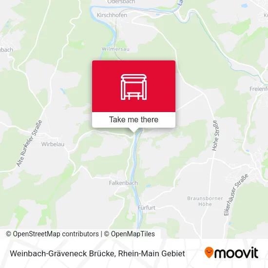 Карта Weinbach-Gräveneck Brücke