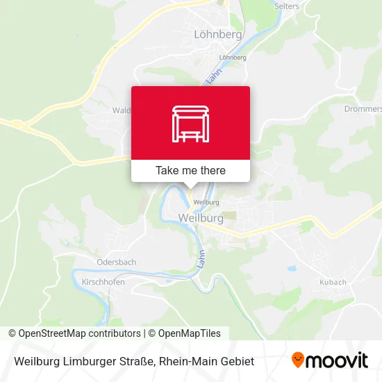 Карта Weilburg Limburger Straße