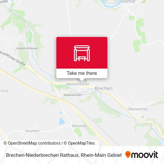 Brechen-Niederbrechen Rathaus map