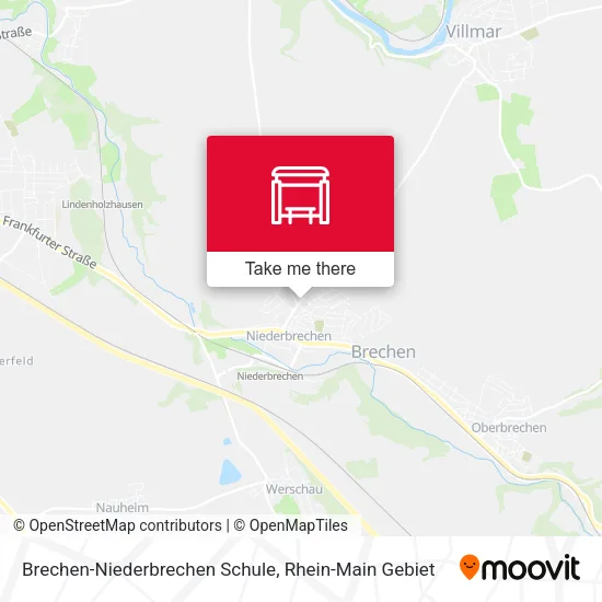 Карта Brechen-Niederbrechen Schule