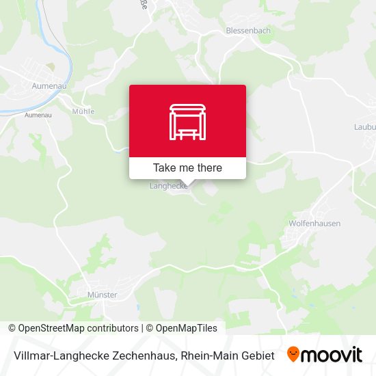 Villmar-Langhecke Zechenhaus map