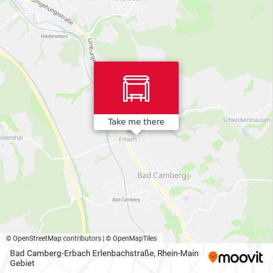 Bad Camberg-Erbach Erlenbachstraße map