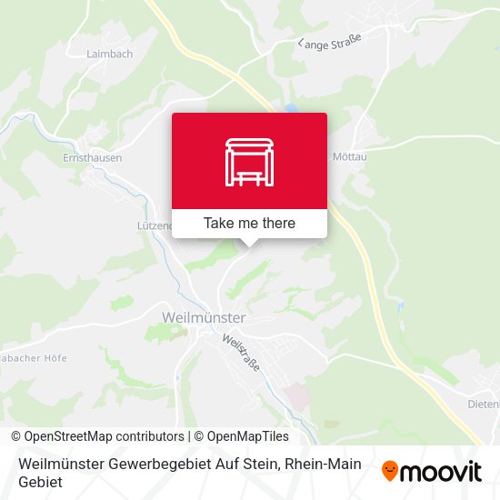Weilmünster Gewerbegebiet Auf Stein map