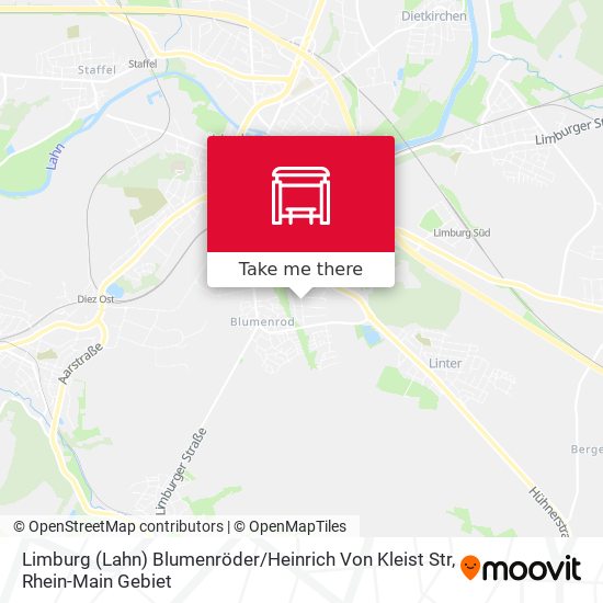 Limburg (Lahn) Blumenröder / Heinrich Von Kleist Str map