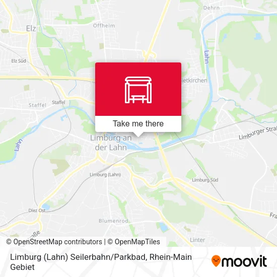Карта Limburg (Lahn) Seilerbahn / Parkbad