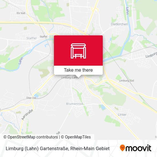 Limburg (Lahn) Gartenstraße map