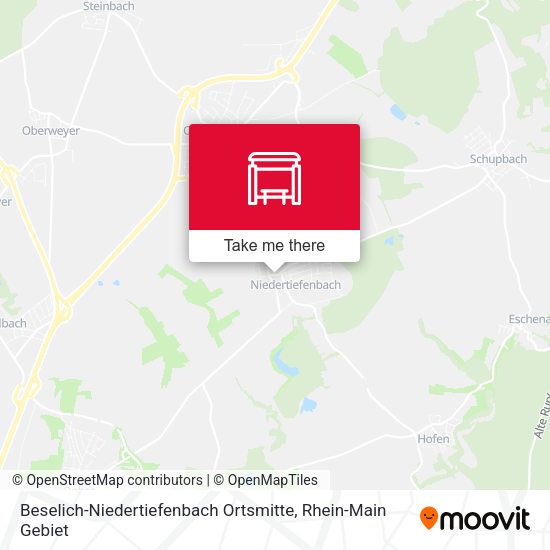 Beselich-Niedertiefenbach Ortsmitte map