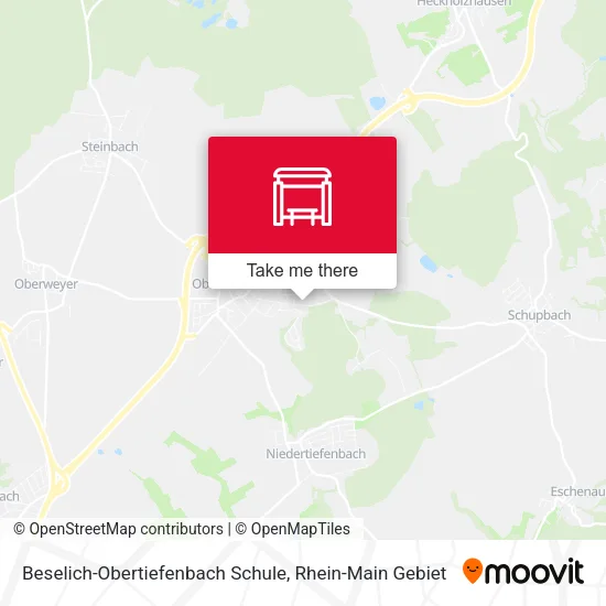 Карта Beselich-Obertiefenbach Schule