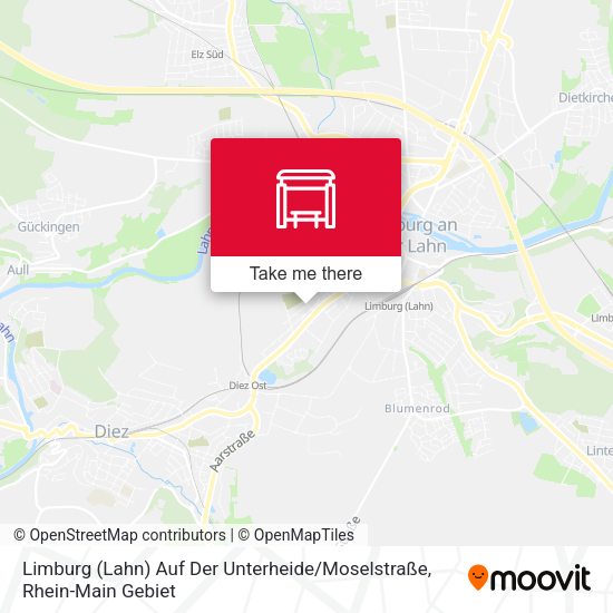 Limburg (Lahn) Auf Der Unterheide / Moselstraße map
