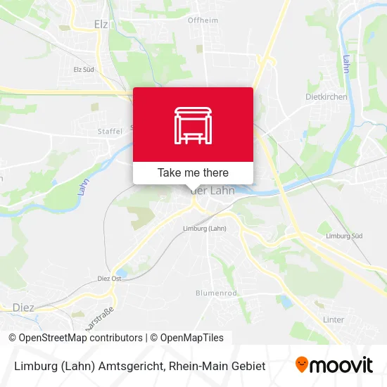 Карта Limburg (Lahn) Amtsgericht