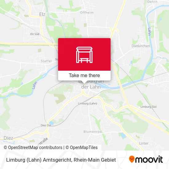 Карта Limburg (Lahn) Amtsgericht