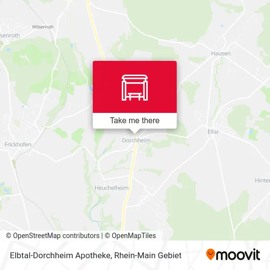 Карта Elbtal-Dorchheim Apotheke