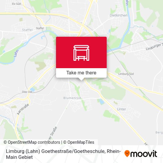 Limburg (Lahn) Goethestraße / Goetheschule map