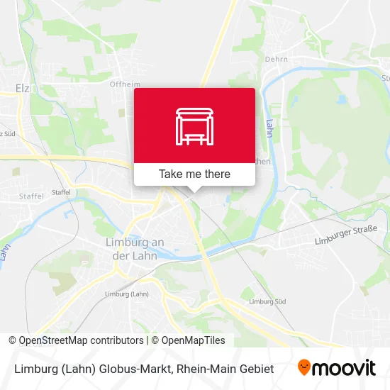 Карта Limburg (Lahn) Globus-Markt