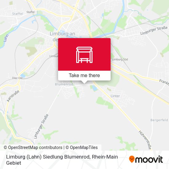 Limburg (Lahn) Siedlung Blumenrod map