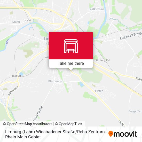 Limburg (Lahn) Wiesbadener Straße / Reha-Zentrum map