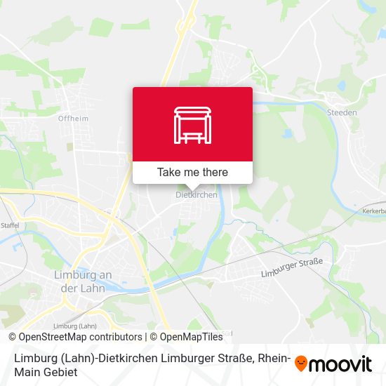 Limburg (Lahn)-Dietkirchen Limburger Straße map