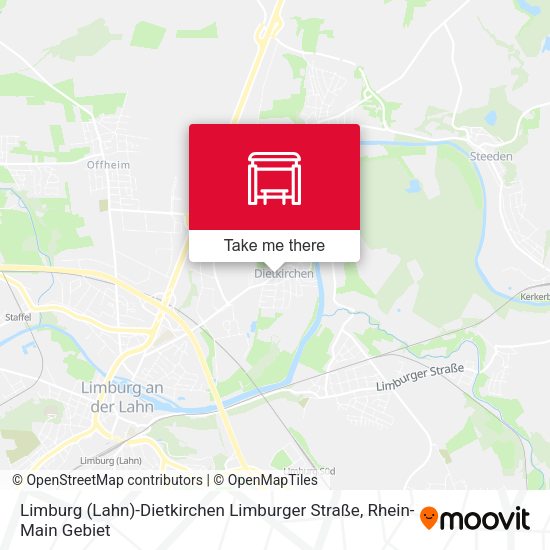 Limburg (Lahn)-Dietkirchen Limburger Straße map