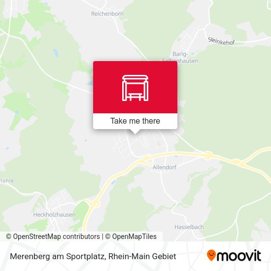 Карта Merenberg am Sportplatz