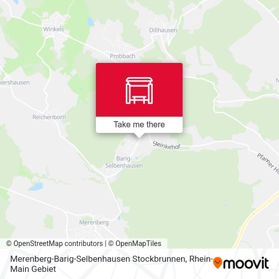 Merenberg-Barig-Selbenhausen Stockbrunnen map