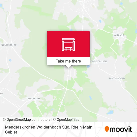 Карта Mengerskirchen-Waldernbach Süd