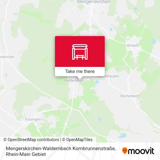 Mengerskirchen-Waldernbach Kornbrunnenstraße map