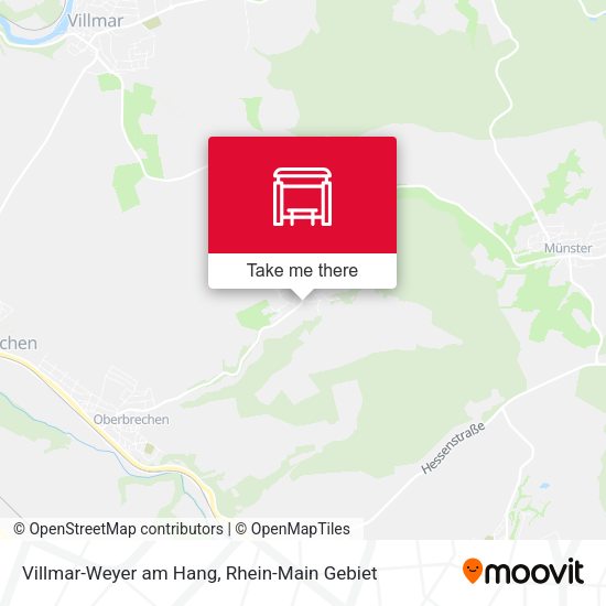 Villmar-Weyer am Hang map