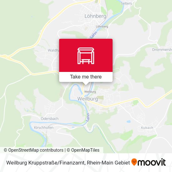 Weilburg Kruppstraße/Finanzamt map