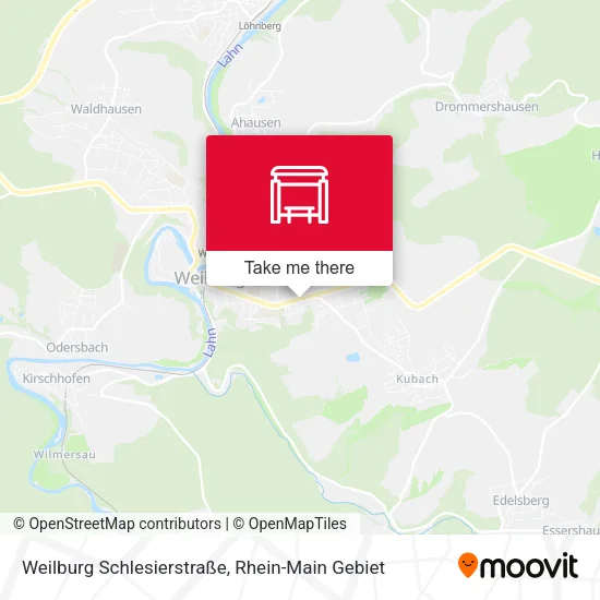 Карта Weilburg Schlesierstraße
