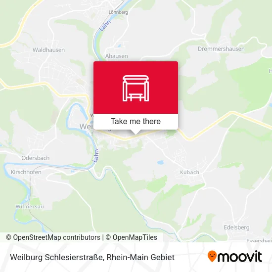 Карта Weilburg Schlesierstraße