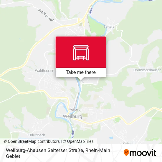 Карта Weilburg-Ahausen Selterser Straße