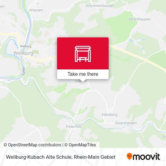 Weilburg-Kubach Alte Schule map