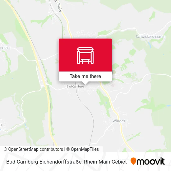 Карта Bad Camberg Eichendorffstraße