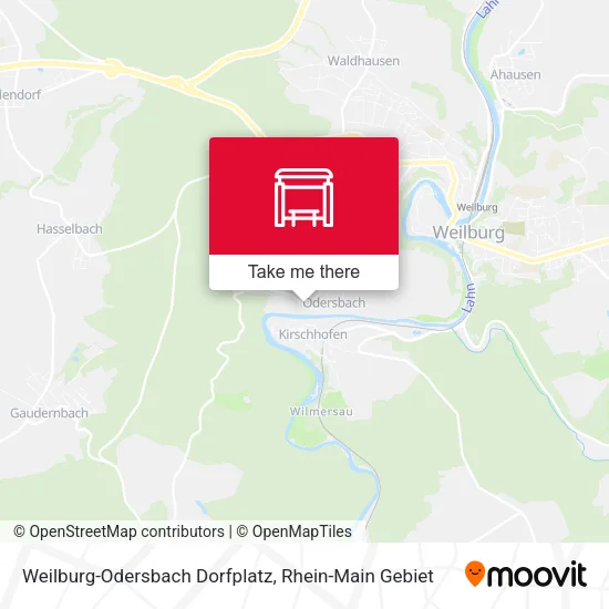 Карта Weilburg-Odersbach Dorfplatz