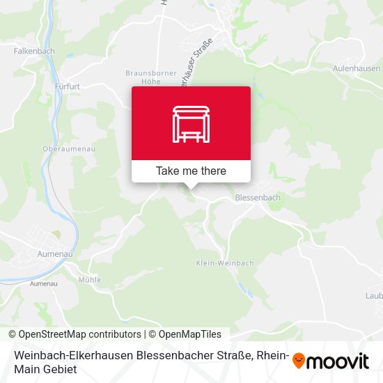 Weinbach-Elkerhausen Blessenbacher Straße map