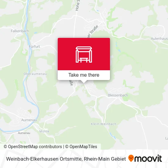 Карта Weinbach-Elkerhausen Ortsmitte