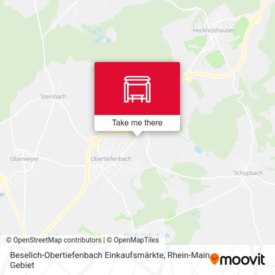 Beselich-Obertiefenbach Einkaufsmärkte map
