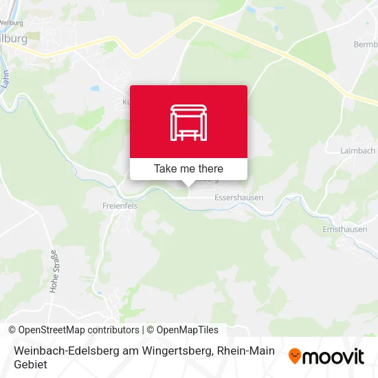 Карта Weinbach-Edelsberg am Wingertsberg