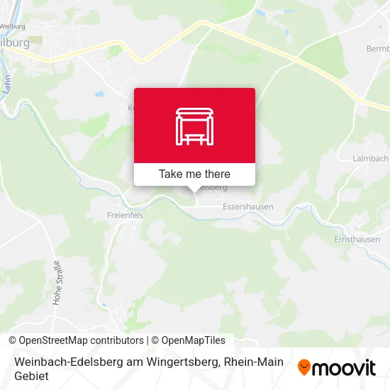 Weinbach-Edelsberg am Wingertsberg map