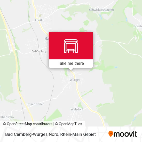 Карта Bad Camberg-Würges Nord
