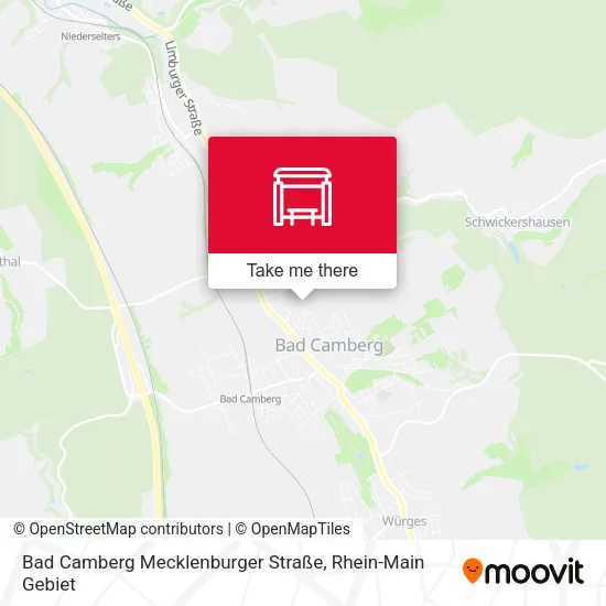 Карта Bad Camberg Mecklenburger Straße