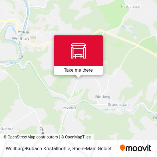 Weilburg-Kubach Kristallhöhle map