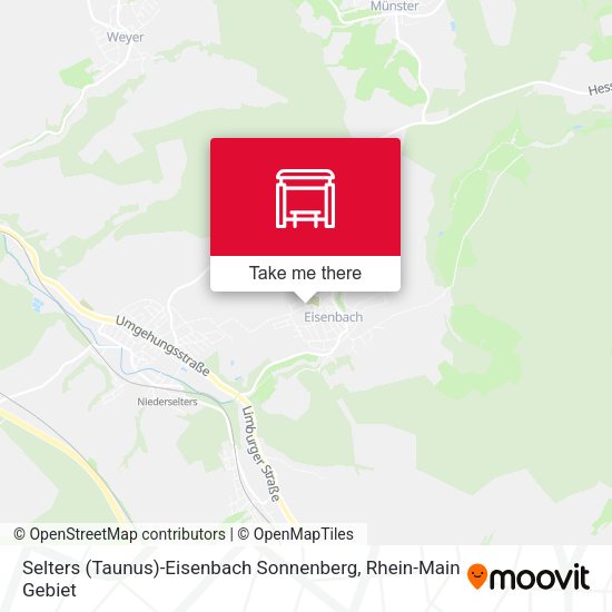 Selters (Taunus)-Eisenbach Sonnenberg map